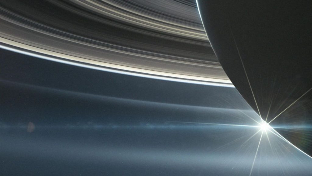 NASA Cassini reveals ring rain on Saturn.