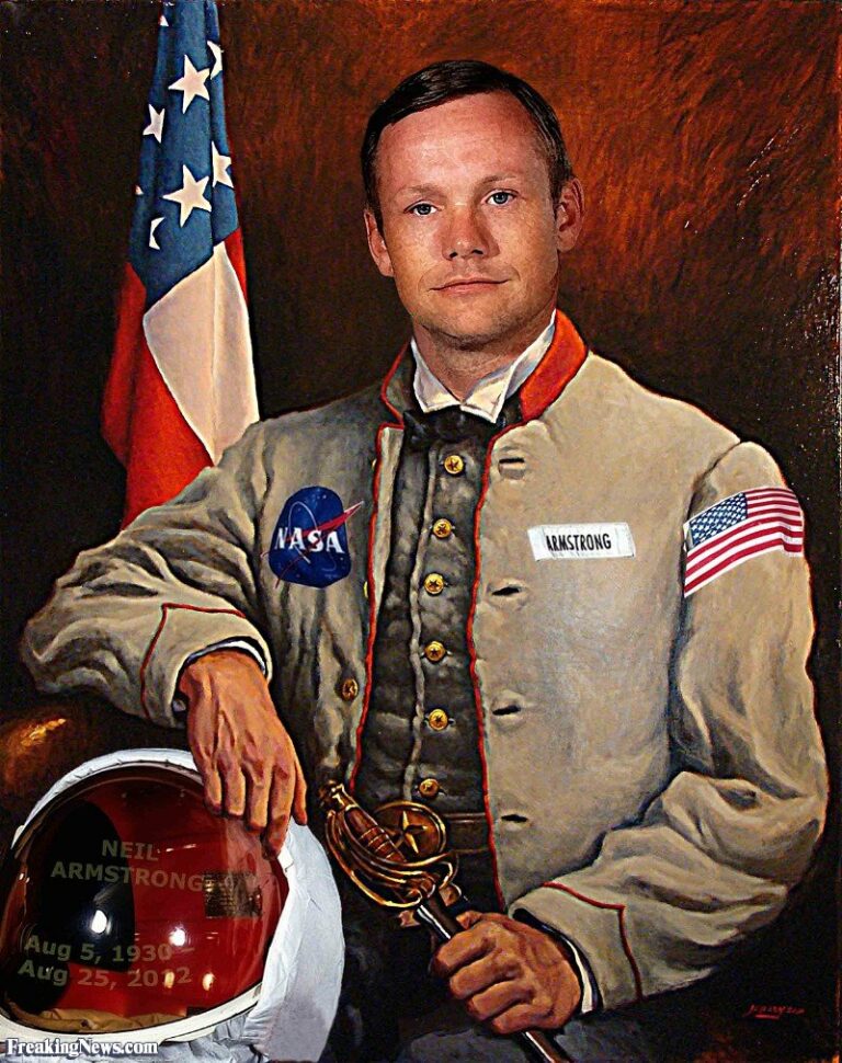 NEIL ARMSTRONG: One small step back in Time