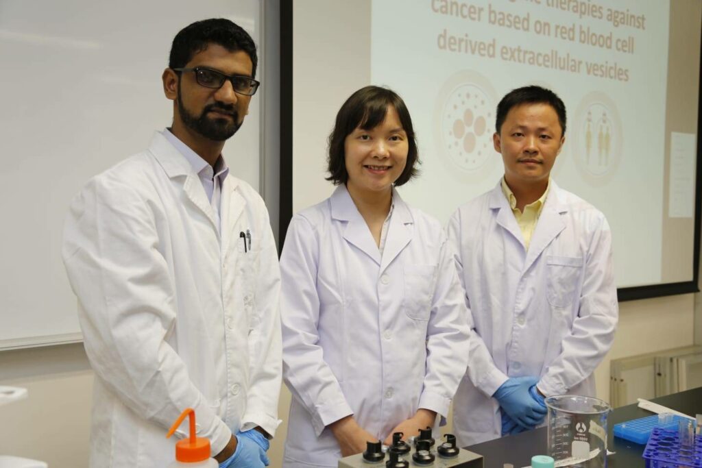 Dr Hingoro with his team of international researcher 