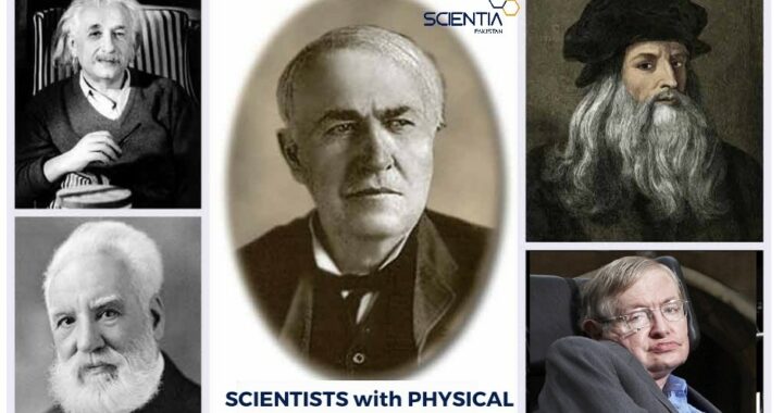 Scientists with physical disability