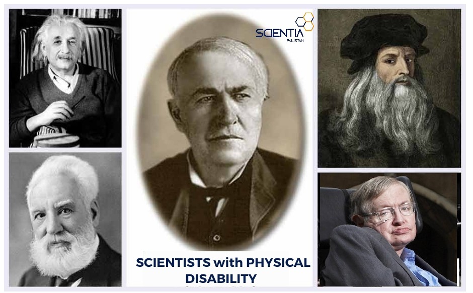 Scientists with physical disability