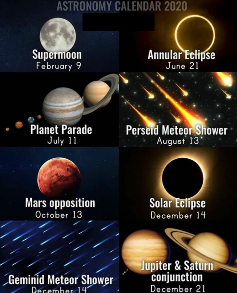 2020 brings exciting astronomy events
