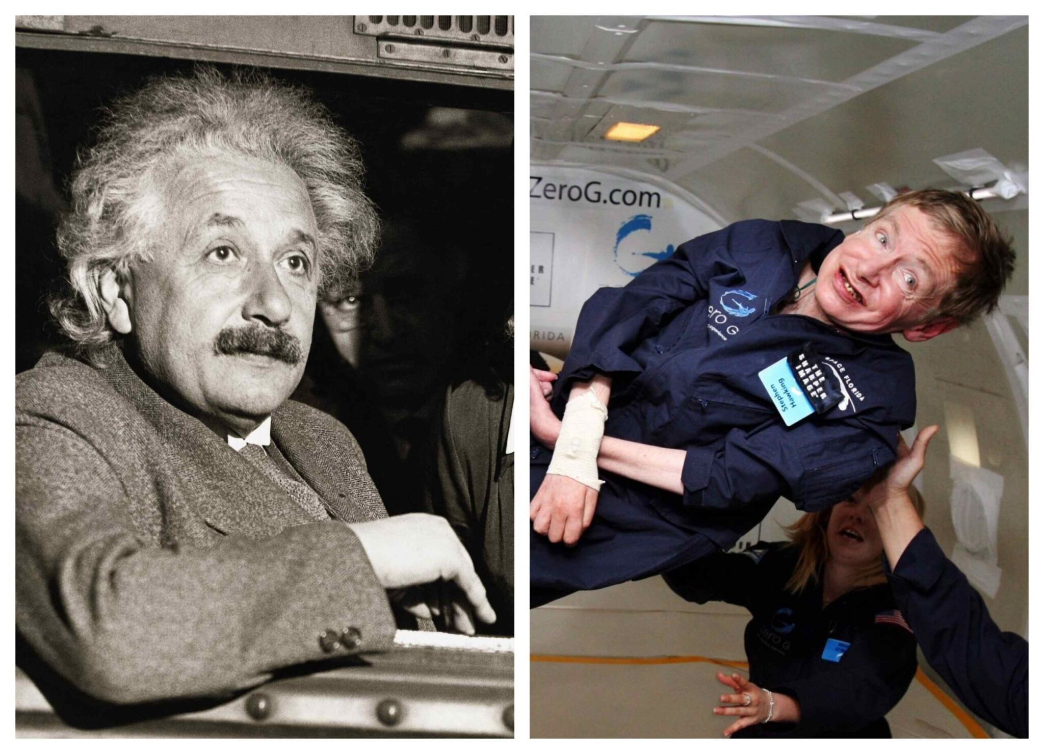 Einstein and Hawking 