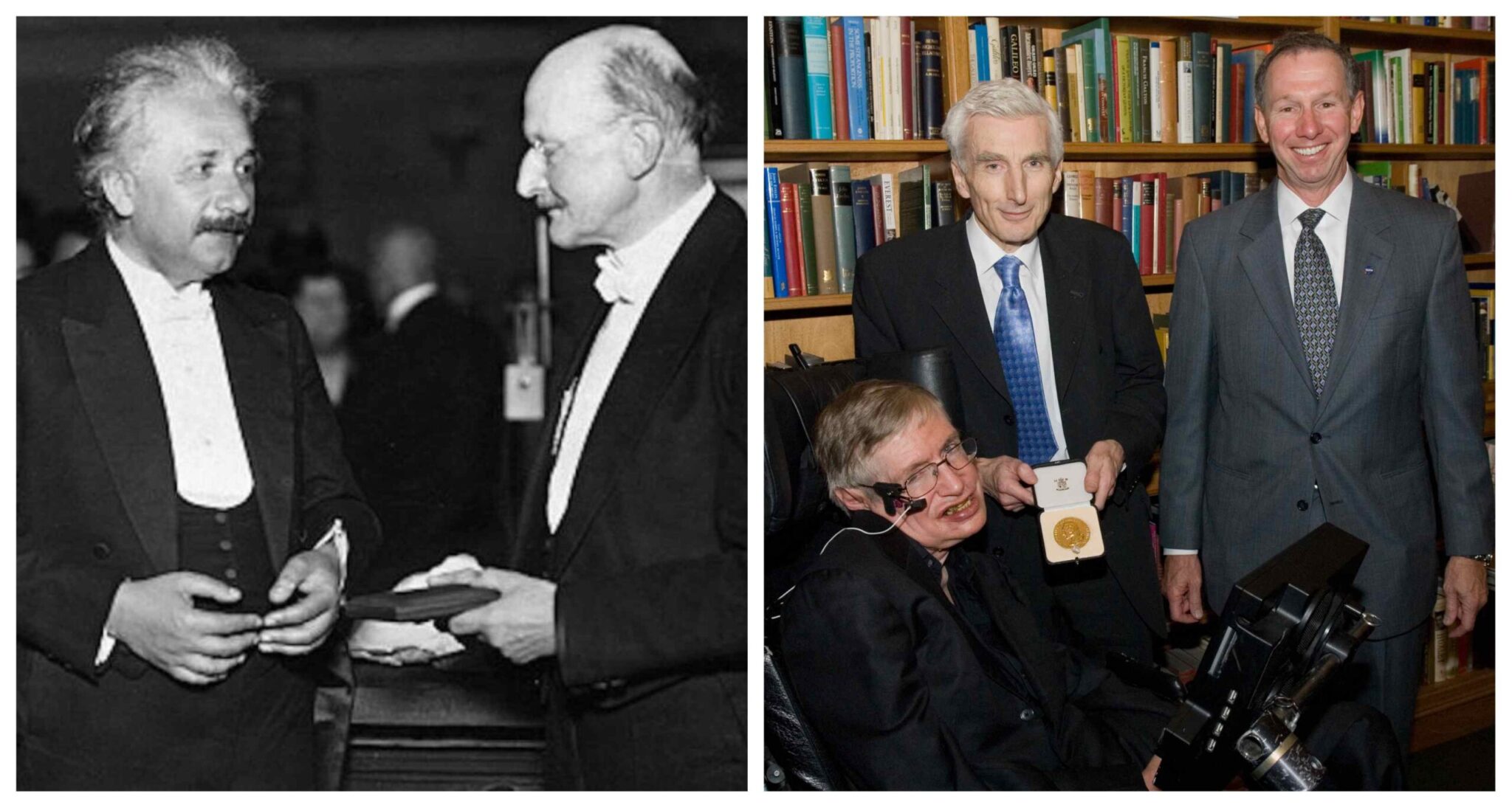 Einstien and Hawking 