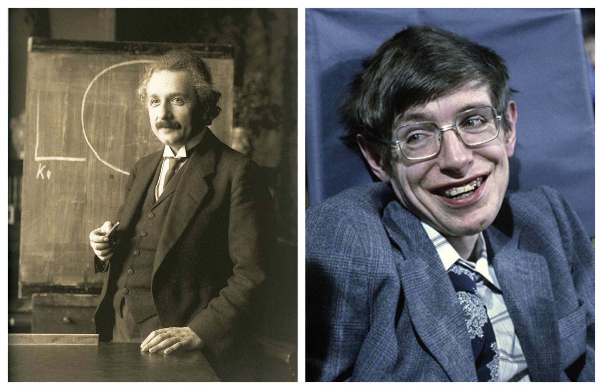 Einstein and Hawking 