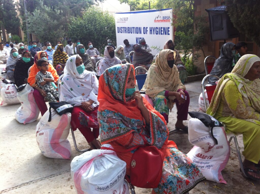 Hygiene distribution kit ceremony organized  by BRSP 