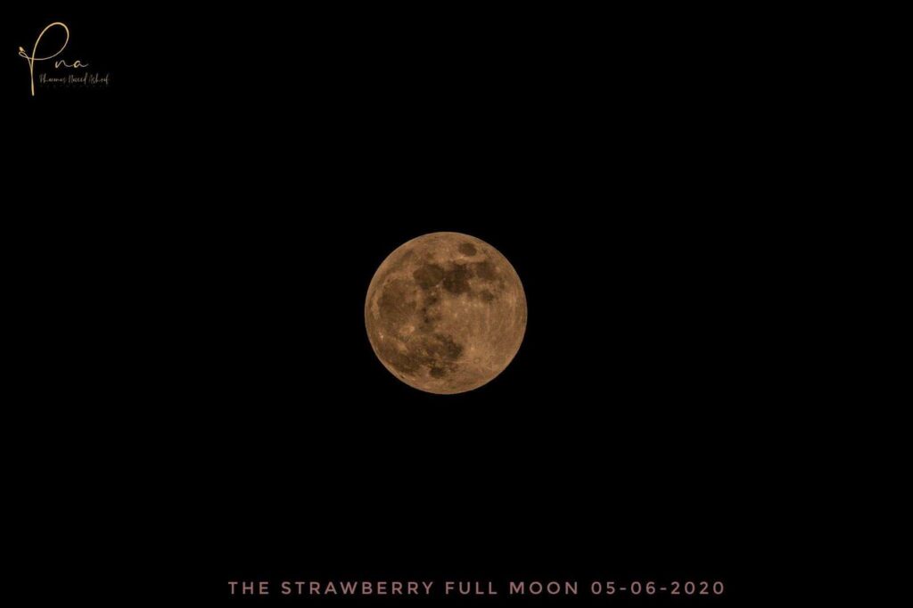 Strawberry moon