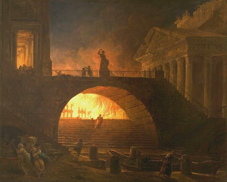 Deadly flames: How the great fire wrecked Rome and the words, Nero