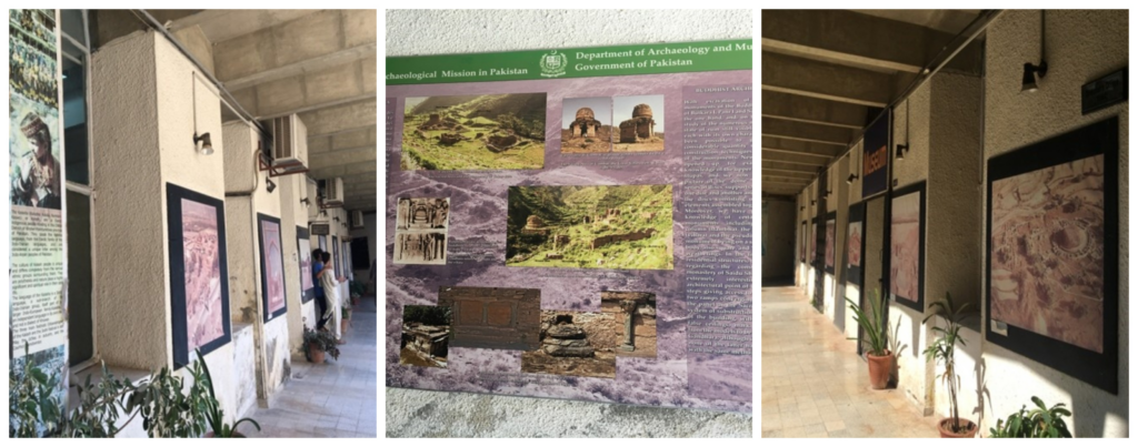 The walls at TIAC are bursting with colourful and informative posters on Archaeology. One does get lost in the details while wandering about.