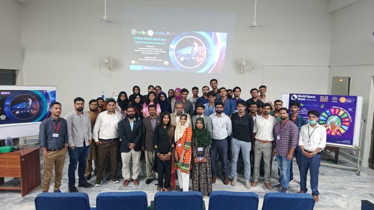 A Glimps into the World Space Week 2022 celebration in Pakistan