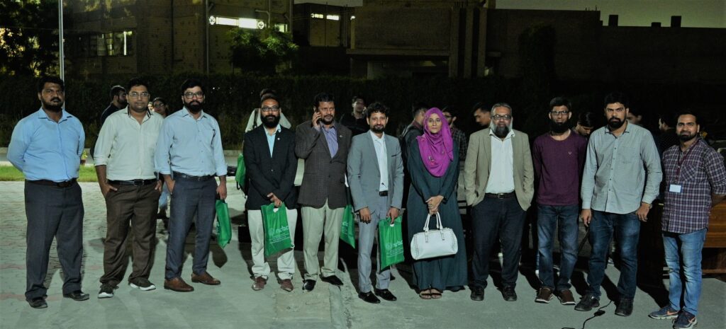 Chairman CIS Department of NED UET, Director ISST - the University of Karachi and other researchers at the Computational Astrophysics Lab at NCBC NED UET.  (Credits: NCBC NED UET)