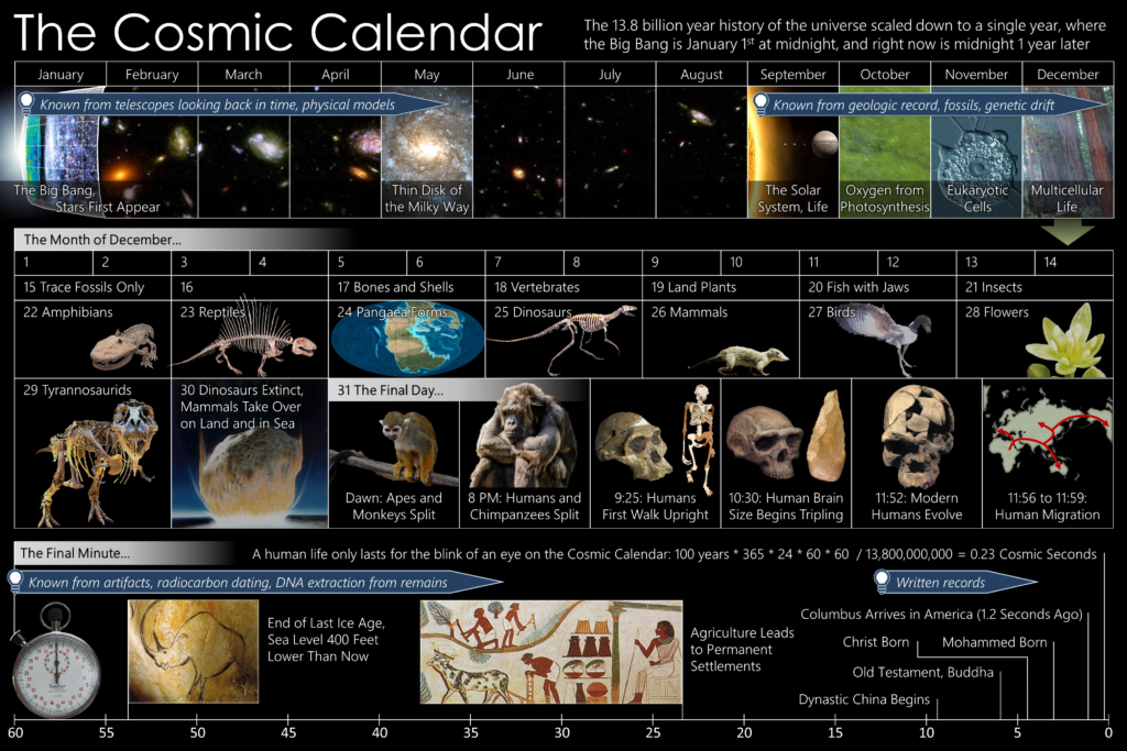 the cosmic calender