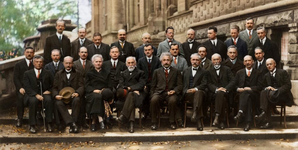 The Solvay Conference, probably the most intelligent picture ever taken, 1927 (Image credit: RareHistory