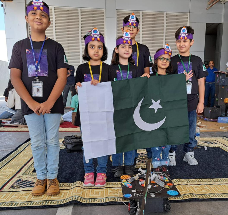 Elementary kids making Pakistan proud