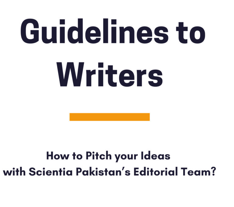 Scientia’s Guidlines For Writers